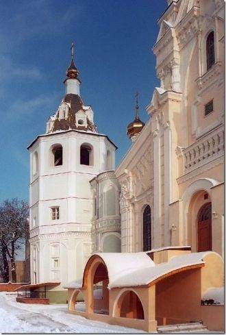 Покровский собор зимой