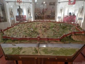 Модель-реконструкция Смоленской крепости