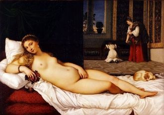 Уффици: Tiziano - Venus of Urbino