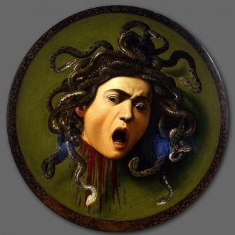 Уффици: Caravaggio - Medusa