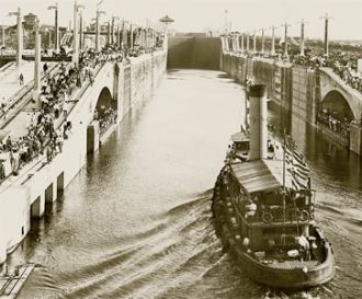 15 августа 1914 года по каналу прошло пе