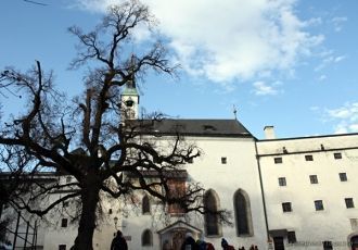 Крепость Хоэнзальцбург - самая посещаема