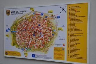 Карта Нердлингена
