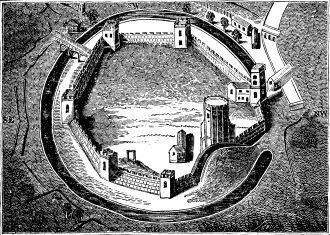 Первый рыцарский замок Оксфорда был пост