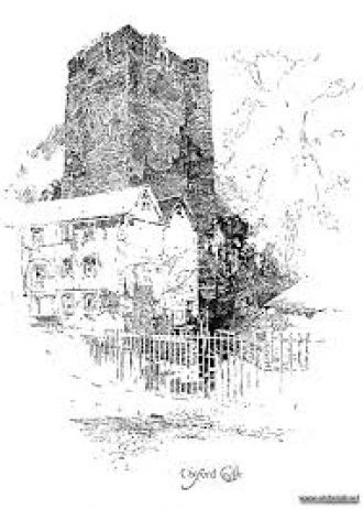 Оксфордский замок, возведенный в норманн