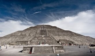 Пирамида Солнца. Крупнейшее здание город