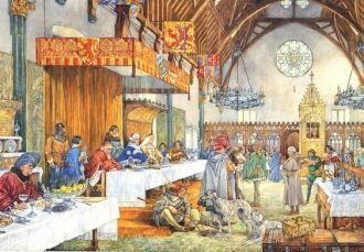Заседание в Рыцарском зале, 1394 год.