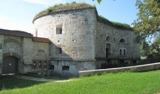 Общая длина стен крепости Ульма, построе