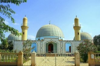 Одна из самых известных бакинских мечете