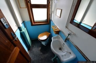 Туалетная комната вагон-салона Маннергей