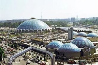 Ташкент, Чорсу, рынок на пересечении чет