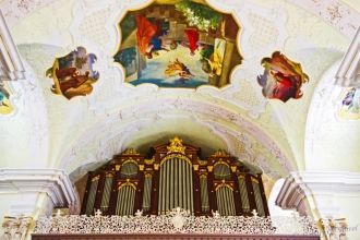 Орган в церкви Монастыря Энгельбер