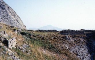 Развалины крепости Алинджа-Кала (XI-XIII