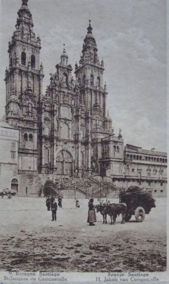 Площадь Обрадойро. Историческое фото.