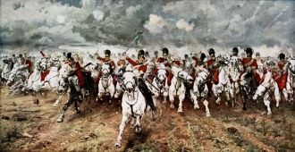 Утром 16 июня прусская армия Блюхера дви