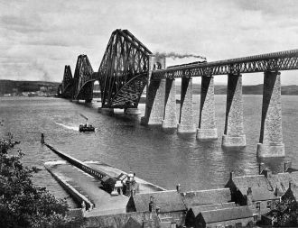 Мост Форт-Бридж. 1900 год.