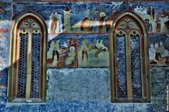 Внутренняя и внешняя роспись церкви Возн
