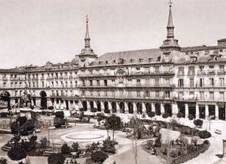 Пласа-Майор (Мадрид). 1880 год.