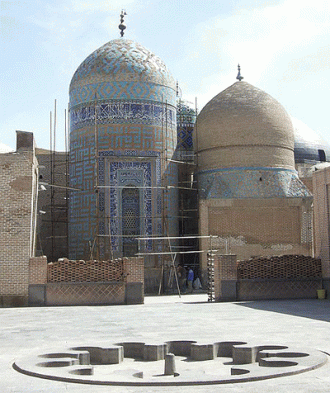 Здание мавзолея построил сын шейха Сефи 