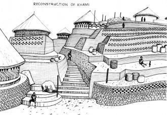 Реконструкция древнего Кхами.