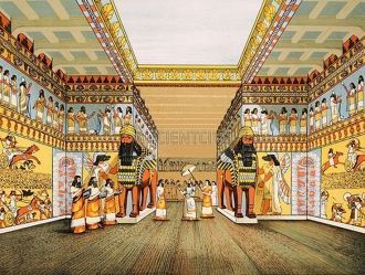 Дворец ассирийского царя Синаххериба в Н