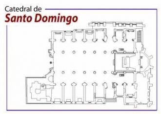 План Кафедрального собора Санто-Доминго.