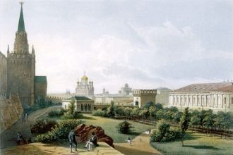 В 1817 году было возведено здание Манежа