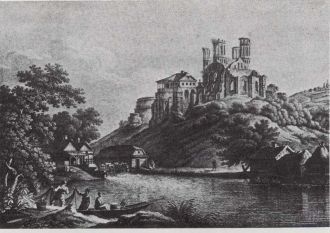 Острожский замок, 1860.Именно здесь, в з