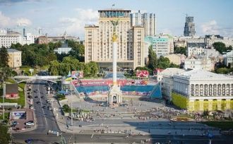 Последняя реконструкция киевской площади
