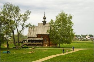 Никольская церковь из села Глотово Никол