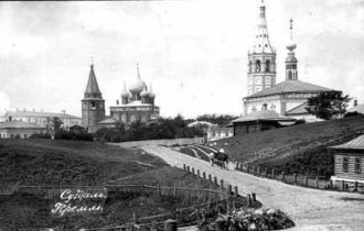 Суздальский кремль, начало ХХ века.