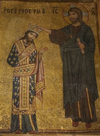 Мозаика Георгия кроме канонических изобр