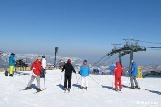 На курорте проводились Кубок мира по лыж