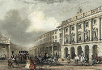 Риджент-стрит в 1837 году.