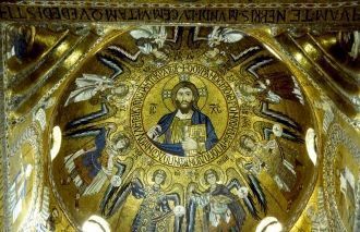 Христос Пантократор в кругу архангелов и
