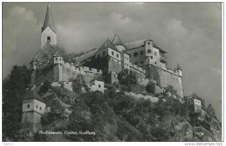 Замок Хохостервиц, фотография 1908г.