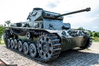 Немецкий танк T-III.