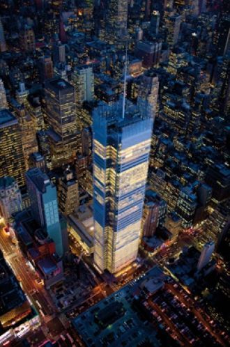 Нью-Йорк-Таймс-билдинг построен в стиле 