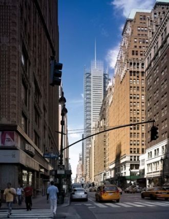 Площадь помещений здания Нью-Йорк-Таймс-