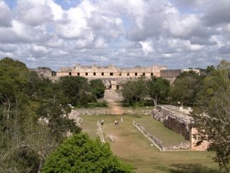Ушмаль – древний город майя, находится н