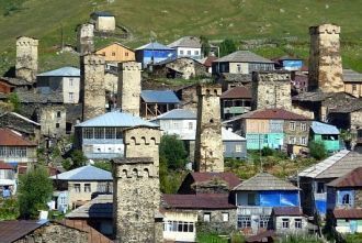 Горные области Кавказа характерны прежде