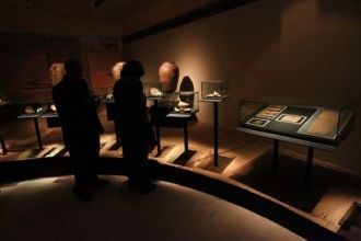 На первом этаже музея выставлены древние