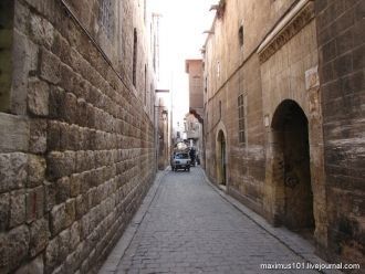 Городские улица древнего Алеппо были узк