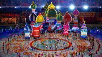 Открытие Олимпийских игр в Сочи на стади