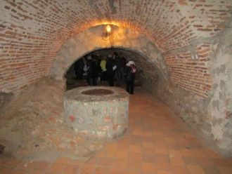 В подземельях замка Паланок.