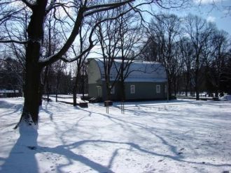 Верманский парк зимой