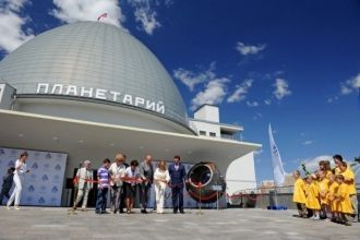 Открытие Московского планетария после ре
