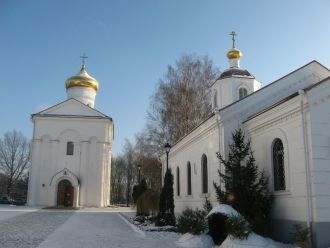 Спасо-Преображенская церковь зимой