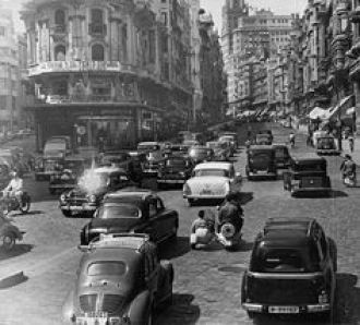 Улица Гран-Виа, 1956