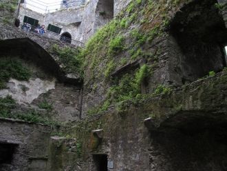 Внутренние стены замка Бларни.